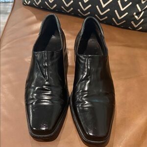 Donald J Pliner Rex Black Dress Loafers